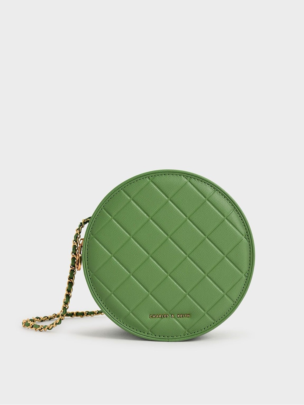 Charles & Keith Kwan Quilted Circle Bag